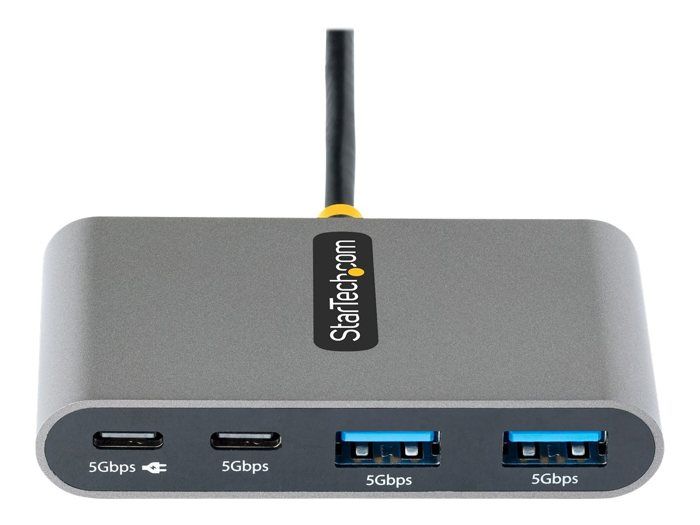 Hub USB-C - Startech - 5G2A2CPDB - 4 Ports - 100W PD - 5Gbps