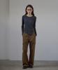 BUT'TON Cargo Pocket Wide Pants (Khaki Brown)