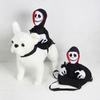Cute Ghost Costume for Dogs Pet Halloween Holiday Accessories Hooded Coat Ghost Theme Coat Photo Props