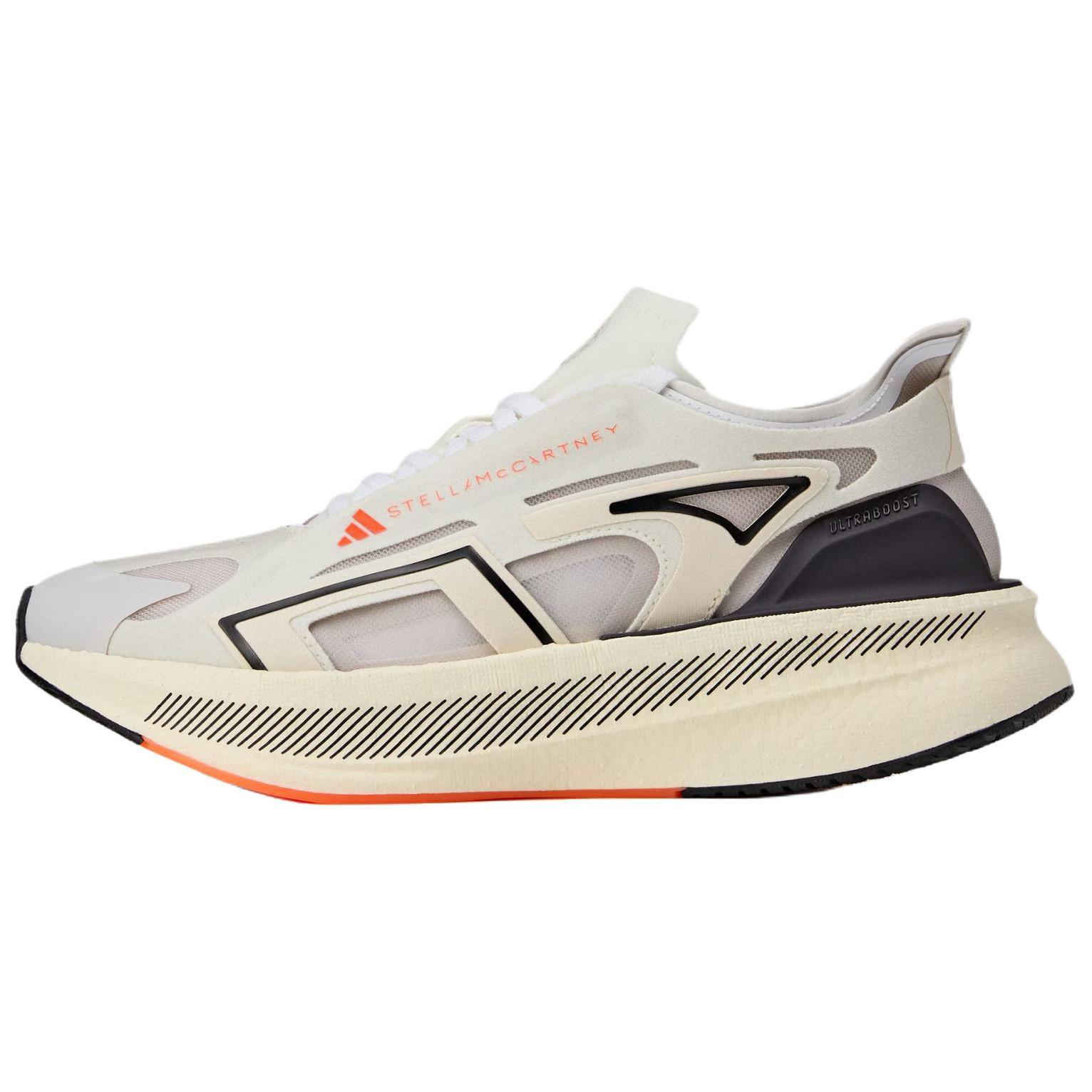 

Adidas Stella McCartney x UltraBoost 5 Бежево-серые женские кроссовки Кремово-серый-Один основной-Черный JR0665 38
