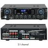 AV-628B HiFi Digital Bluetooth Audio Amplifier Channel 2.1/5.1 Sound Power AMP Stereo Home Automotive Car for Speakers MAX 600W