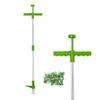 Garden Weeding Tool with Long Aluminum Handle Weed Remove Tool Durable Rust-Resistant Detachable Weeder for Garden Home