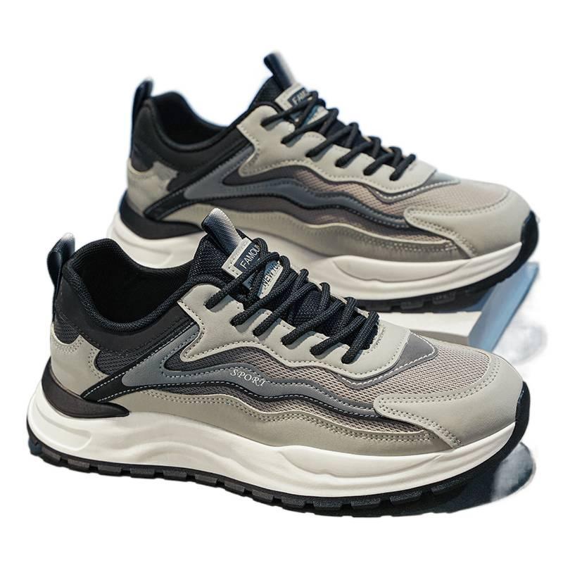 Domestic Joint Summer New Sports and Leisure Running Shoes Mesh Breathable Dad Shoes