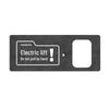 Alcantara Suede Tailgate Reminder Sticker for AITO M9 Interior Decoration