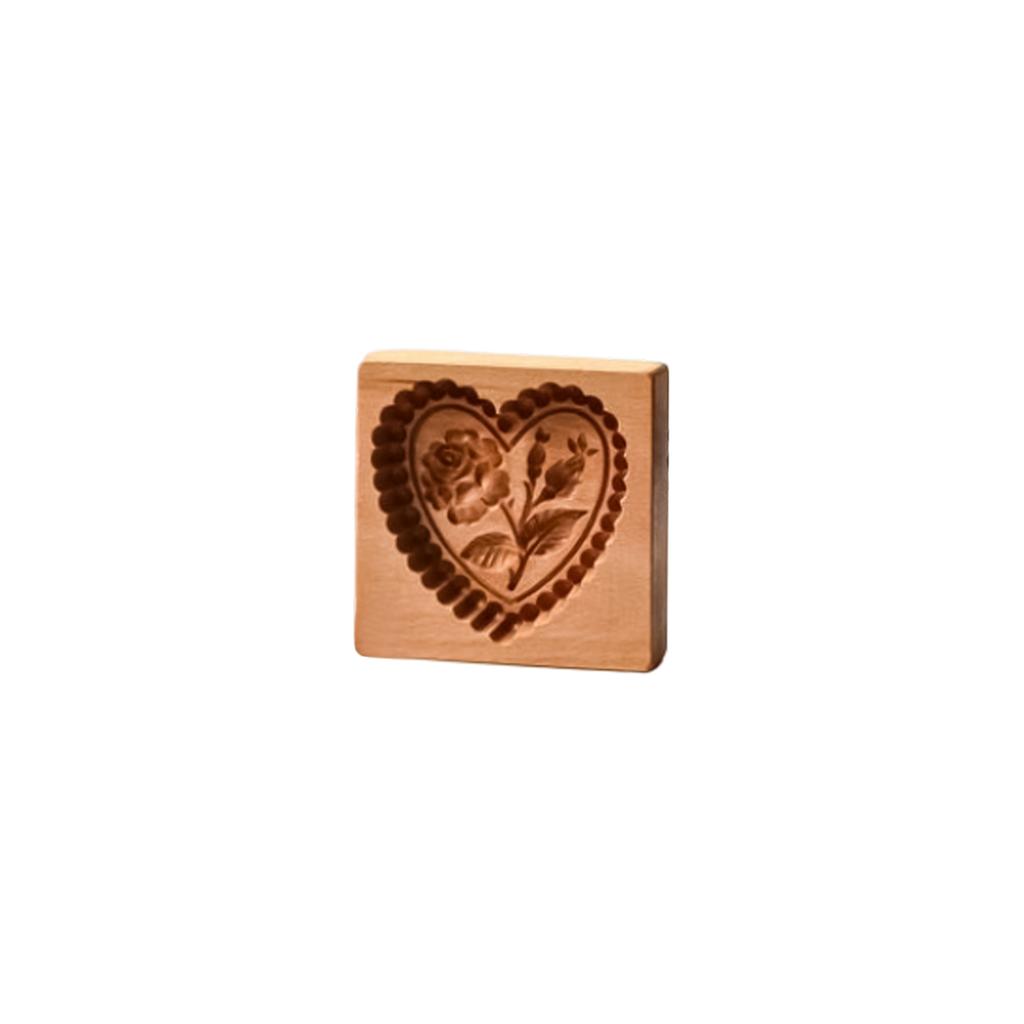 Beechwood Cookie Mold - Multi-Pattern Embossing Mold For Baking & Decorative Display
