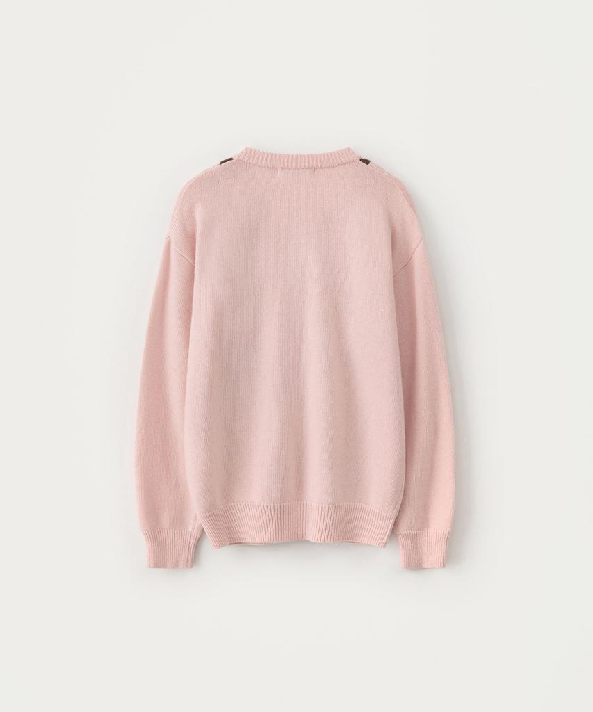 Sseomweeobeoteo Maglione Argyle Noelle - Rosa