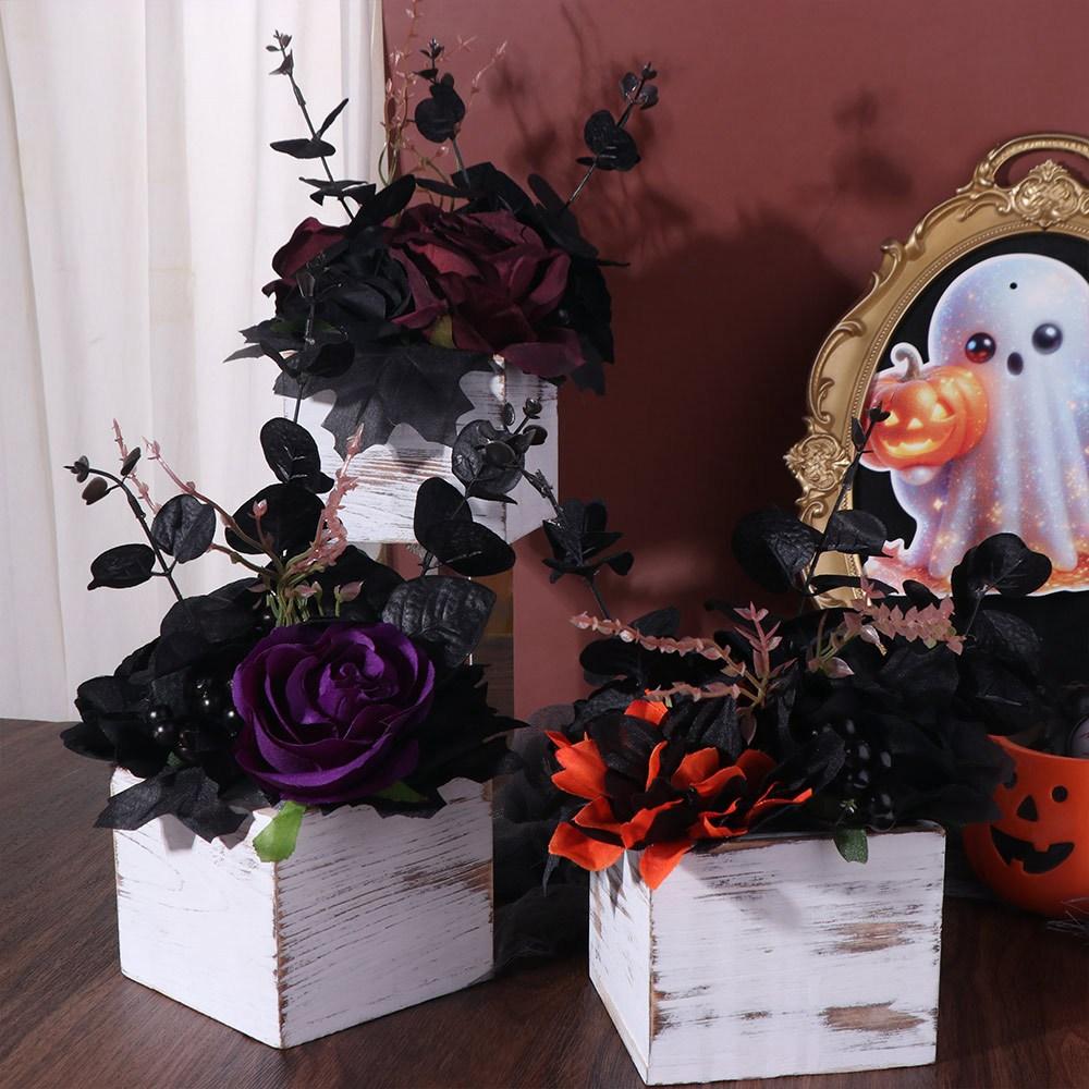 Real Touch Desktop Artificial Flowers Beautiful Fake Silk Flowers  Photography Props