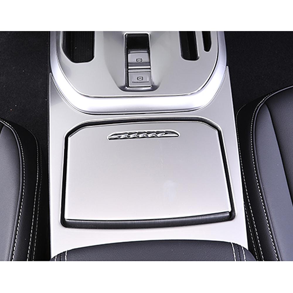 Interior Accessory For Haval Jolion 2024 2024 Car Center Control Storage Box Organizer Panel Cover Trim Stainless Steel Sticker