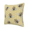 Bee Seamless Pattern Square Pillowcase Pillow Cover Cushion Decor Comfort Throw Pillow for Home Sofa