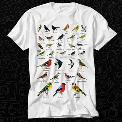 British Garden Birds Art Design Best Seller Meme Gift T Shirt 103