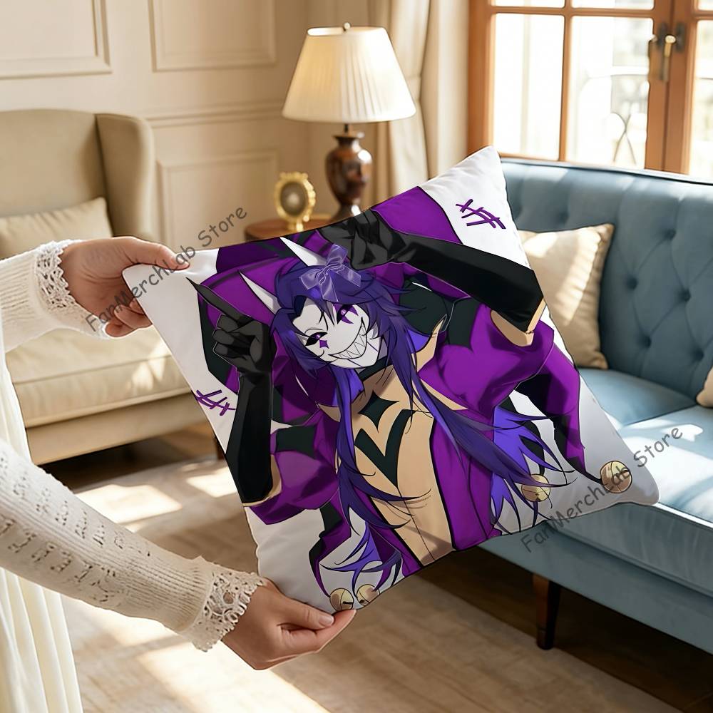 Game TThe Freak CCircus Pillow Case Plush Fabric Soft Pillowcase Double Sided Print Sofa Cushion Cover Throw