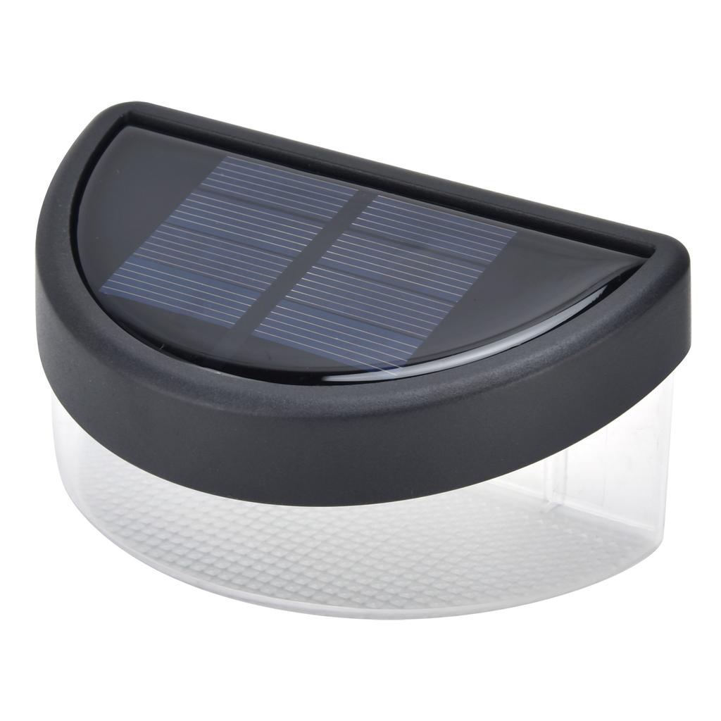 Solar Deck Light 2LEDs Polycrystalline Silicon Solar Panel Automatic Working Mode IP65 Waterproof Solar Fence
