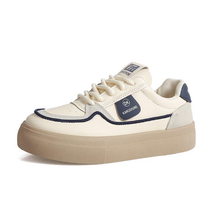 Hong Kong style board shoes autumn new color matching simple casual shoes student sports running shoes