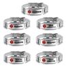 Stainless Steel Medical Alarm Bracelets Adjustable Wristband Emergency Medical Bracelets Medical Alert IDs Bracelet