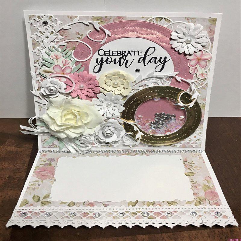 Mini Flowers Metal Cutting Dies Stencil Scrapbooking DIY Album Stamp Paper Card
