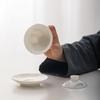 Chinese Suede Jade White Porcelain Tea Tureen Teacup Travel Portable Gaiwan Handmade Ceramic Tea Bowl Tea Set Accessories
