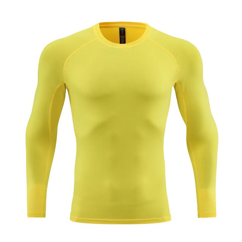 2024 Heren & Kinderen Sneldrogend Lange Mouwen Fitness Basislaag Shirt