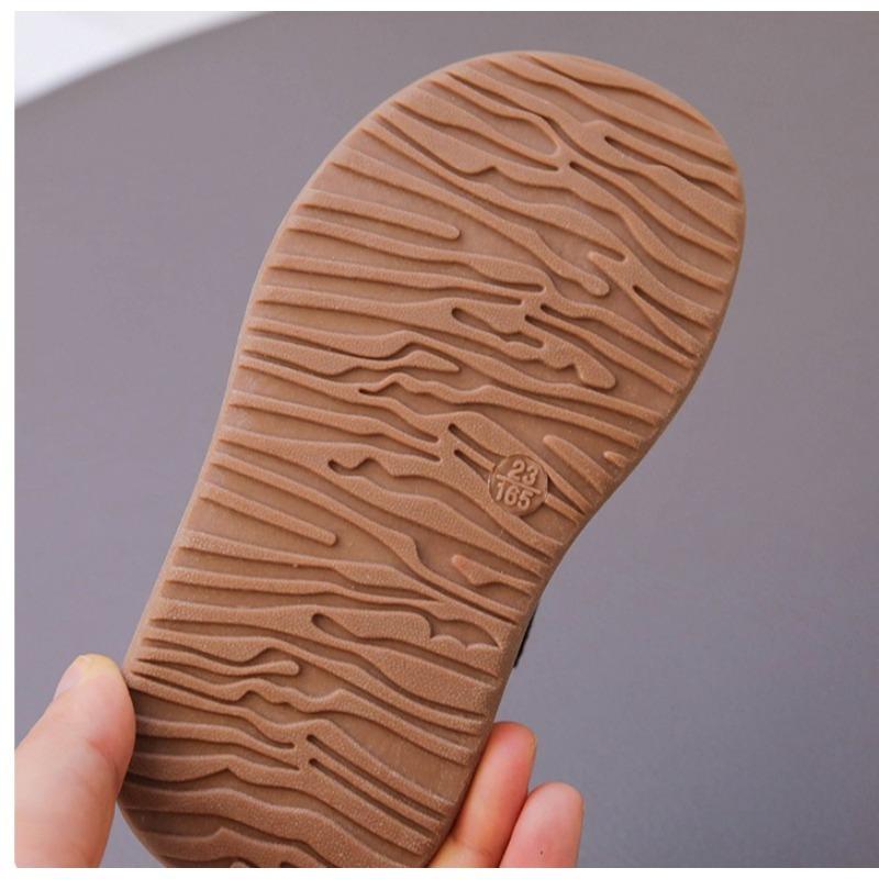 Children's Winter Boots Boys' & Girls' Fleece-Lined Warm Shoes with Shearling, Casual Kids Shoes for Baby Baby Shoes