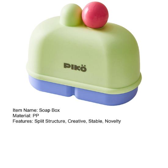 Cestovní pouzdro na mýdlo Držák Podnos na mýdlo ve tvaru dortu Dekorativní miska na mýdlo Přenosná nádoba na mýdlo pro kempování Tělocvičnu Koupelnu