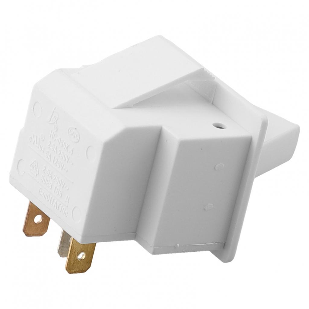 High Performance 3 Pin Refrigerator Door Light Switch for Freezers AC250V