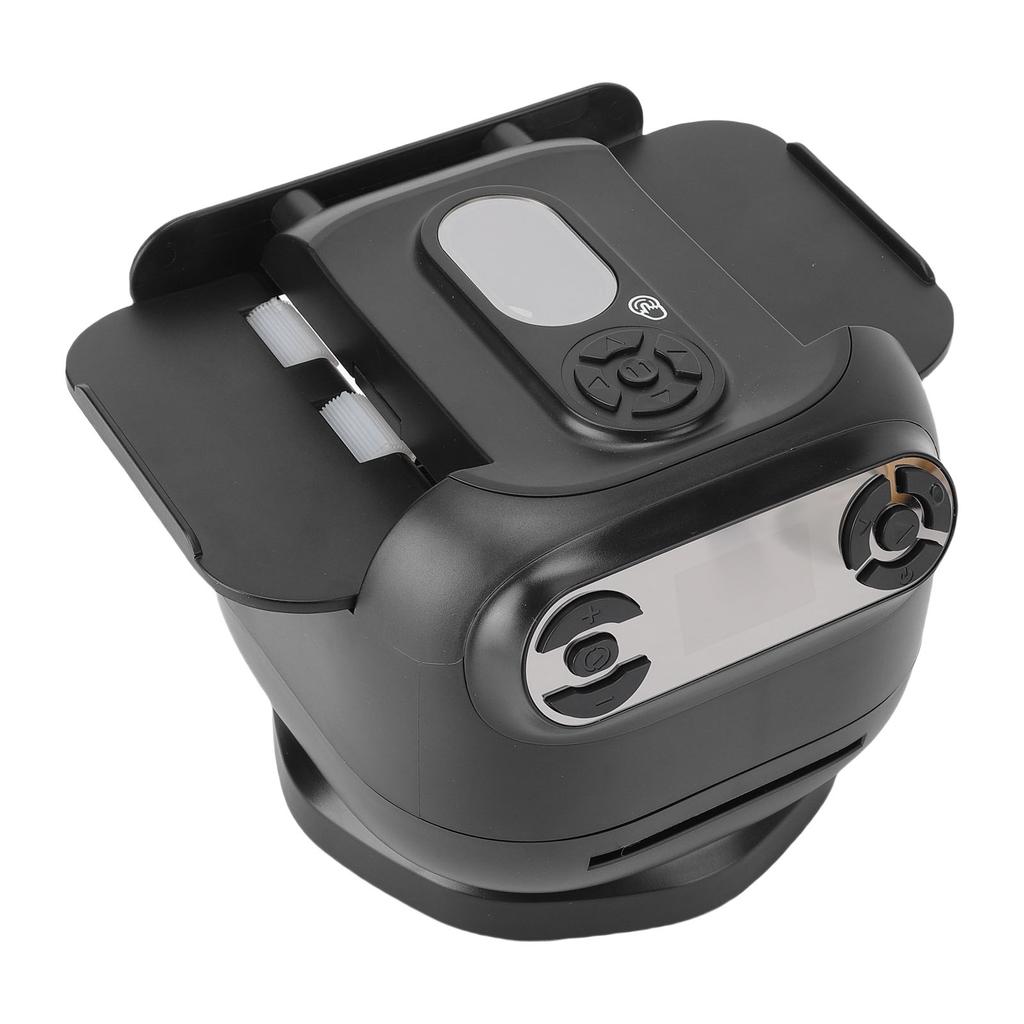Automatic Card Dealer and Shuffler 360 Degree Rotating Poker Shuffling Dealing Machine Black