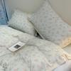 A-Grade Cotton Mother & Baby Four-Piece Double-Layer Gauze Bedding Set with Exquisite Lace Trim