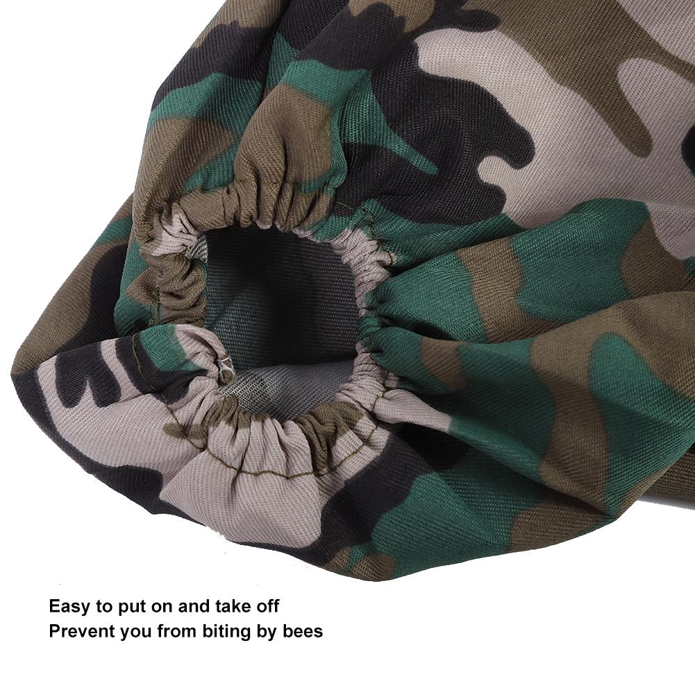 Beekeeper Smock Suit One Piece Beekeeping Uniform Veil Protection Outfit Beekeeper Equipment(XL )