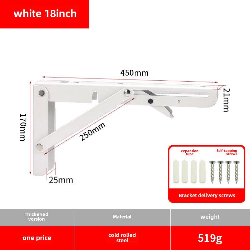 Suport de perete pliabil din oțel inoxidabil