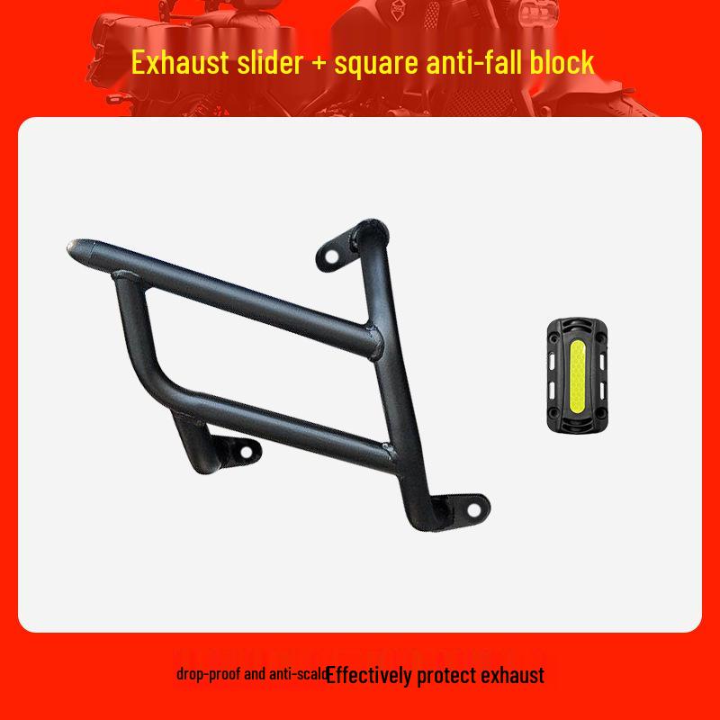 Kymco Dink G150 Scooter Bumper Crash Bar: Full Front & Rear Protection for 26 Models