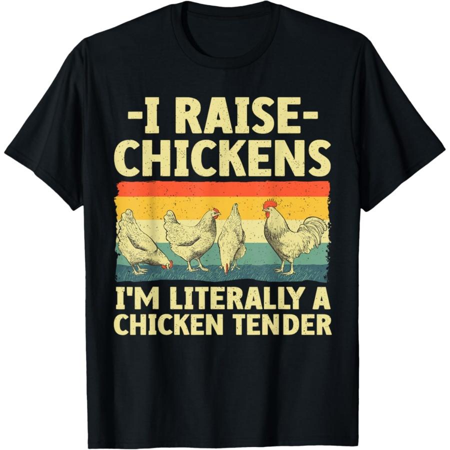 Chicken Gift Chicken Lover Accessories & Stuff Unisex-Adult T-Shirt Black Small Funny Chicken Tender Art Poultry Chicken Farmer T-Shirt XXXXXL чёрный