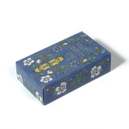 The Forager's Daughter Tarot Deck, 78 Card Mysterious Divination Set, Divination Tool, Smooth Shuffle, 10.3x6cm, Ideal for Spiritual Insights and Part