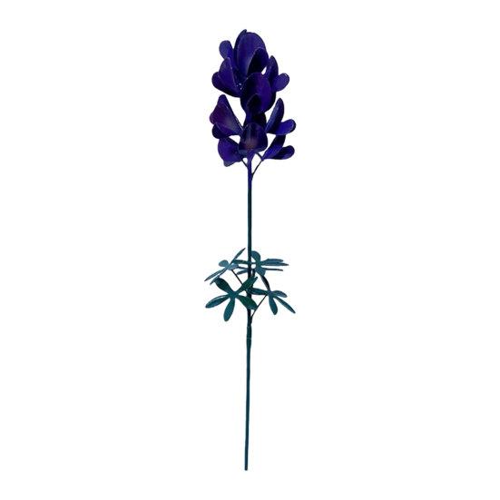 Phalaenopsis Metal Garden Stake Rustic Flower Sculpture Yard Art 25.6 1pc