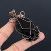 Black Onyx Jewelry,999 Copper Wire Wrapped Pendant Handmade Gemstone Jewelry, Gifts For Wife Brand New Pendant