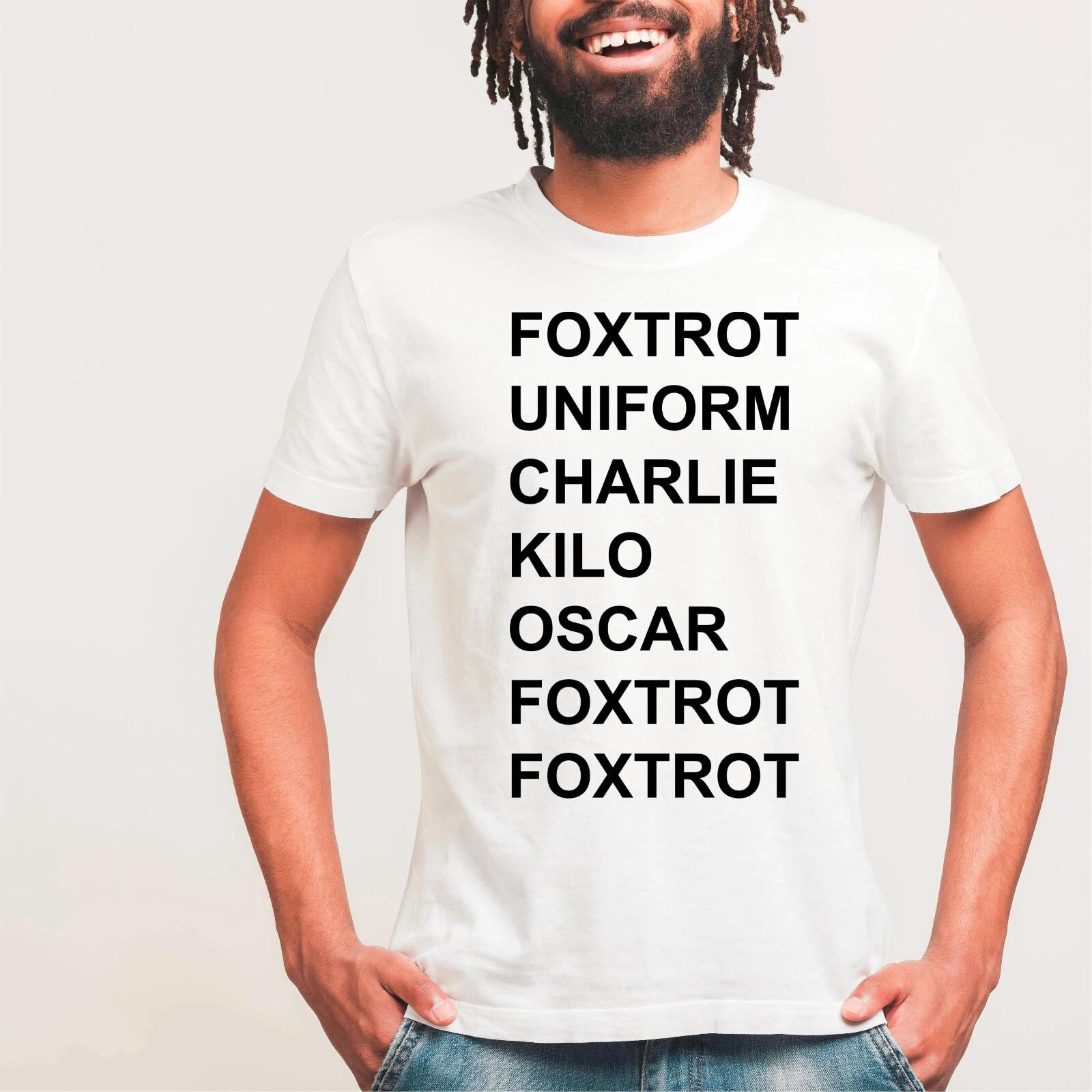 

Foxtrot Swearing T-Shirt, Comedy Funny Film Movie Tv Novelty Adult Tee Top XL