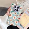 Colorful Floral Korean INS Style Clear Phone Case For Xiaomi Redmi Note 15 14 Pro 15C 14C Protection Soft TPU Transparent Cover