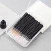 50/100Pcs Super Fine Disposable Eyeliner Brush Precision Lip Liner Contour Brush   Beauty