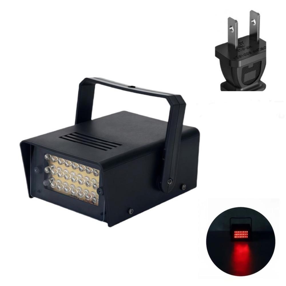Professional 24LED LED Strobe Light Super Bright Adjustable Flash Stage Light Strobe Party Lights Stage Shows