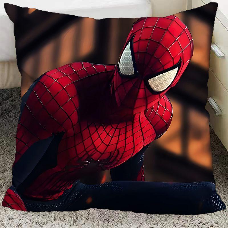 Spiderman Avengers Movie Peripheral Pillow Double-Sided Bedside Pillow Cushion