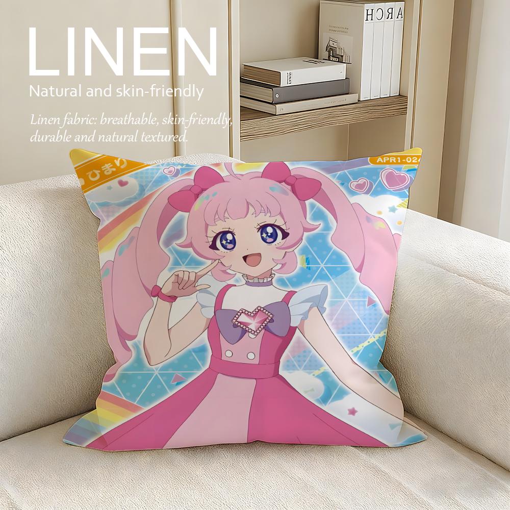 Cute Himitsu No AiPri Cushion Cover Pillowcase Set Pcs X X Breathable Washable Sofa Cushion Cover