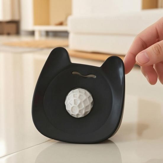 Haustier-Leckschale Langsamfresser-Schale mit rollender Kugel Hundenapf mit rutschfester Basis Katzen-Leckspielzeug für flüssige Leckerlis Joghurt Knochenbrühe