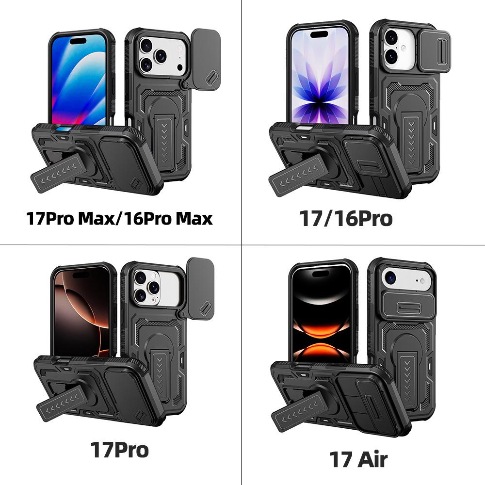 iPhone 17 Pro Max 17 Air 16 Pro Max Anti-drop Phone Case with Stand