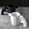 Ceramic Gun Mug Cup Pistol Gun Handle Mug Cup Sheriff Mug