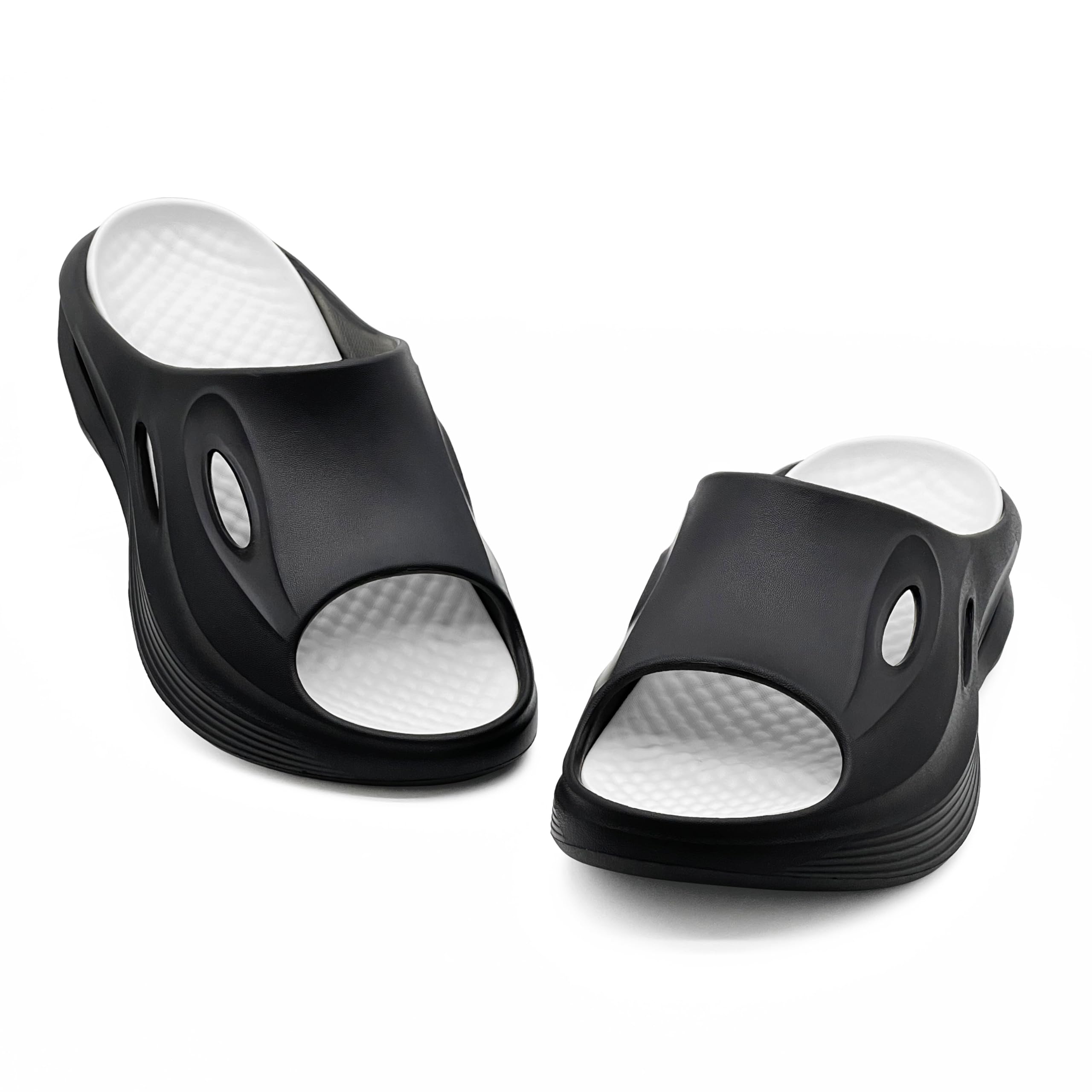 

YARQUNA Recovery Thick Shock Foot Arch Outdoor Soft Odor EVA Comfortable and Sizes Men s Sandals, Sole, Absorption, Release, Support, Sandals, Sole,