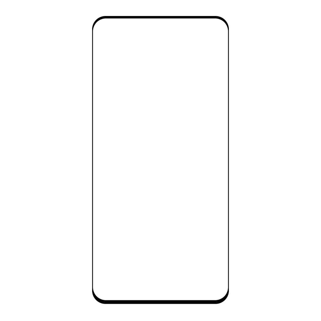 CALANS 3D Gebogen (Seitenleim) Vollständig abdeckender gehärteter Glas-Displayschutz für Huawei P50 Pro