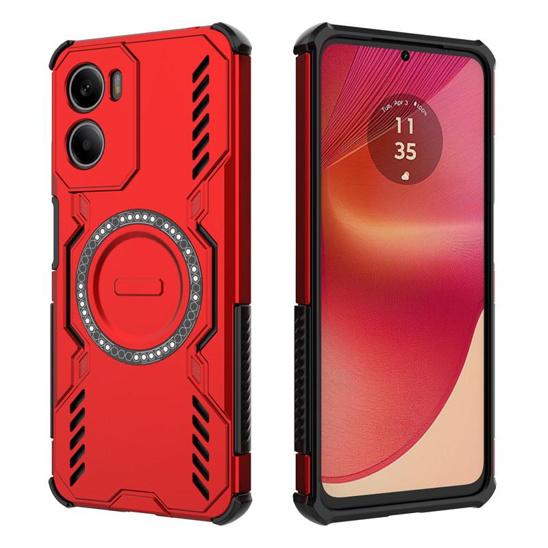 For Motorola Moto G05 Case Moto G05 4G Cover Heat Dissipation Magnetic Wireless Charging Protective Back Phone Cases On Moto G05