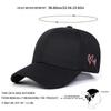 Unisex Liebes-Stickerei Baseballkappen Frühling und Herbst Outdoor Verstellbar Lässige Hüte Sonnenschutzhut Sportkappe