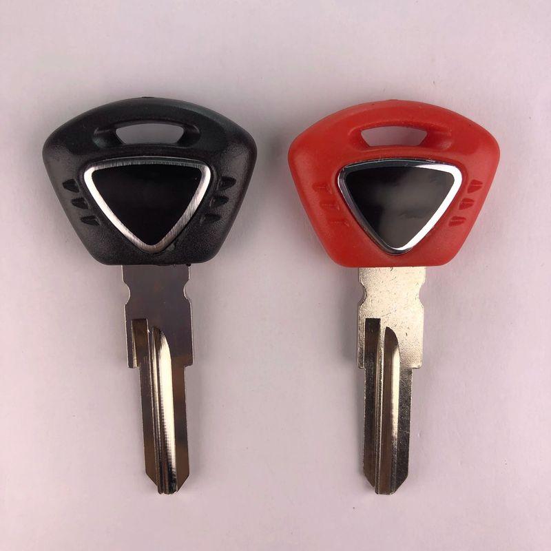 6Pcs Blank Key Motorcycle Replace Uncut Keys For Triumph 1050 T955 Street Triple 600 675 Tiger 800 T100 T900 T800 T 100 120 900