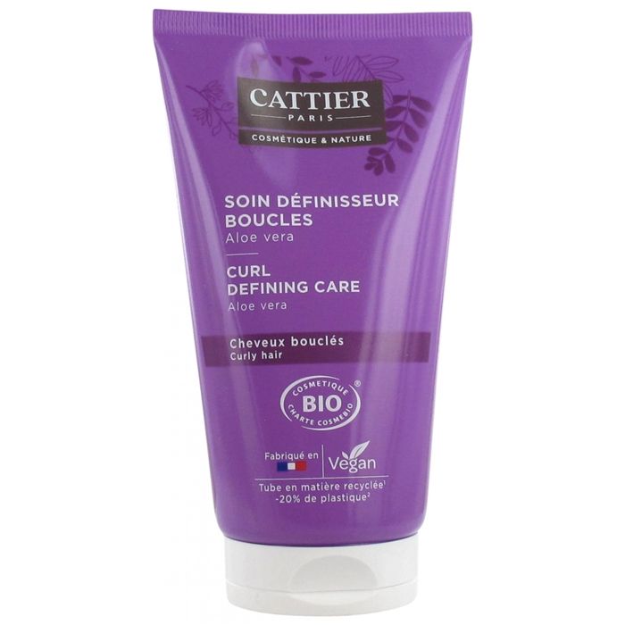 Soin Définisseur Boucles - Cattier - 150ml - Bio - Végan - Cheveux Bouclés/frisés