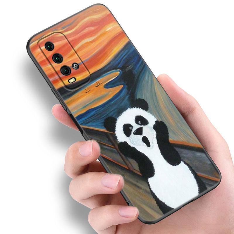 Pouzdro na telefon s olejomalbou Van Gogha pro Xiaomi Redmi Note 5 6 9T K20 K40 K50 Pro 7A 8A 9A 9C 9i 10A 10C A1 S2 Měkký TPU Černý Kryt