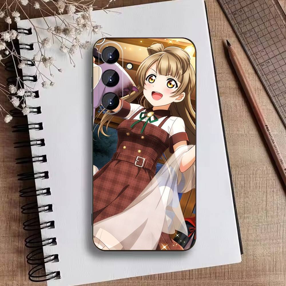 Love Live-Minami Kotori Phone Case For Samsung Galaxy A73,21,22,32,71,53,52,51,80,5G Soft Black Cover